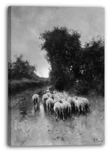 Leinwandbild Anton Mauve - Dämmerung