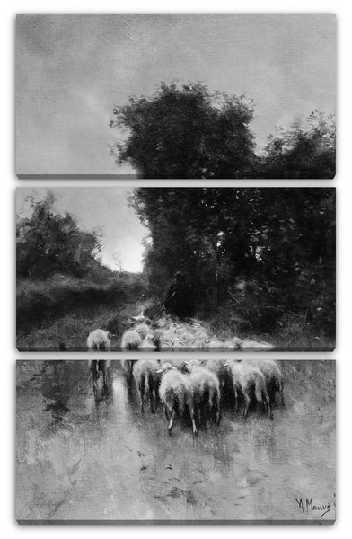 Leinwandbild Anton Mauve - Dämmerung