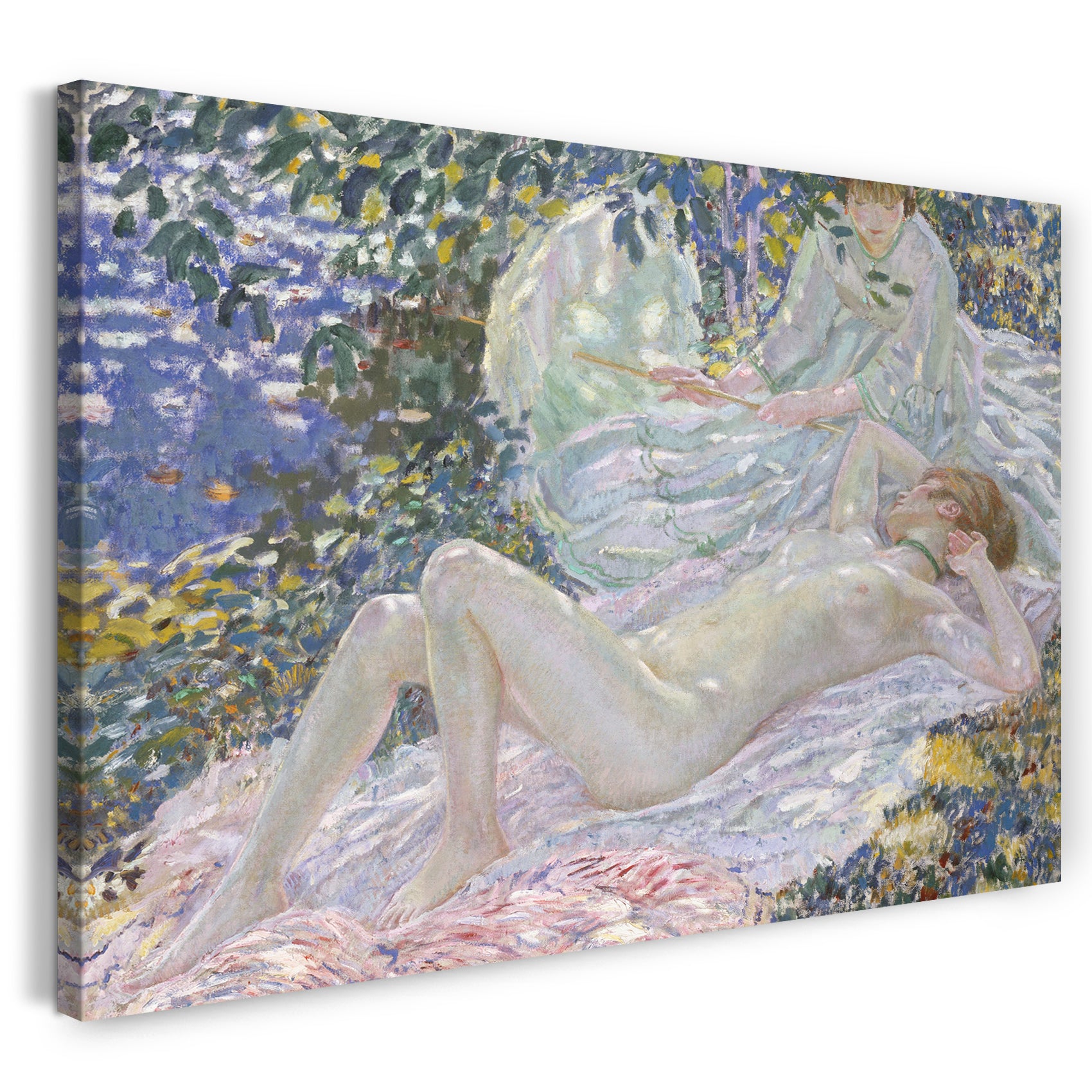 Leinwandbild Friedrich Carl Frieseke - Sommer