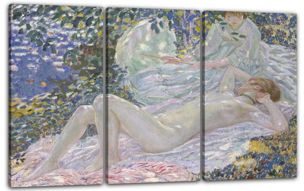 Leinwandbild Friedrich Carl Frieseke - Sommer