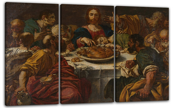 Leinwandbild Bartolomeo Schedoni - Das letzte Abendmahl