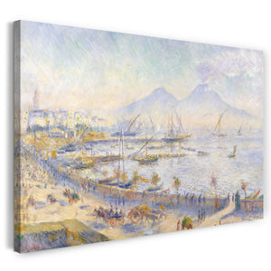 Leinwandbild Auguste Renoir - Die Bucht von Neapel