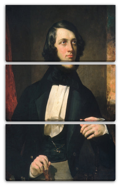 Leinwandbild George P. A. Healy - Alexander Van Rensselaer