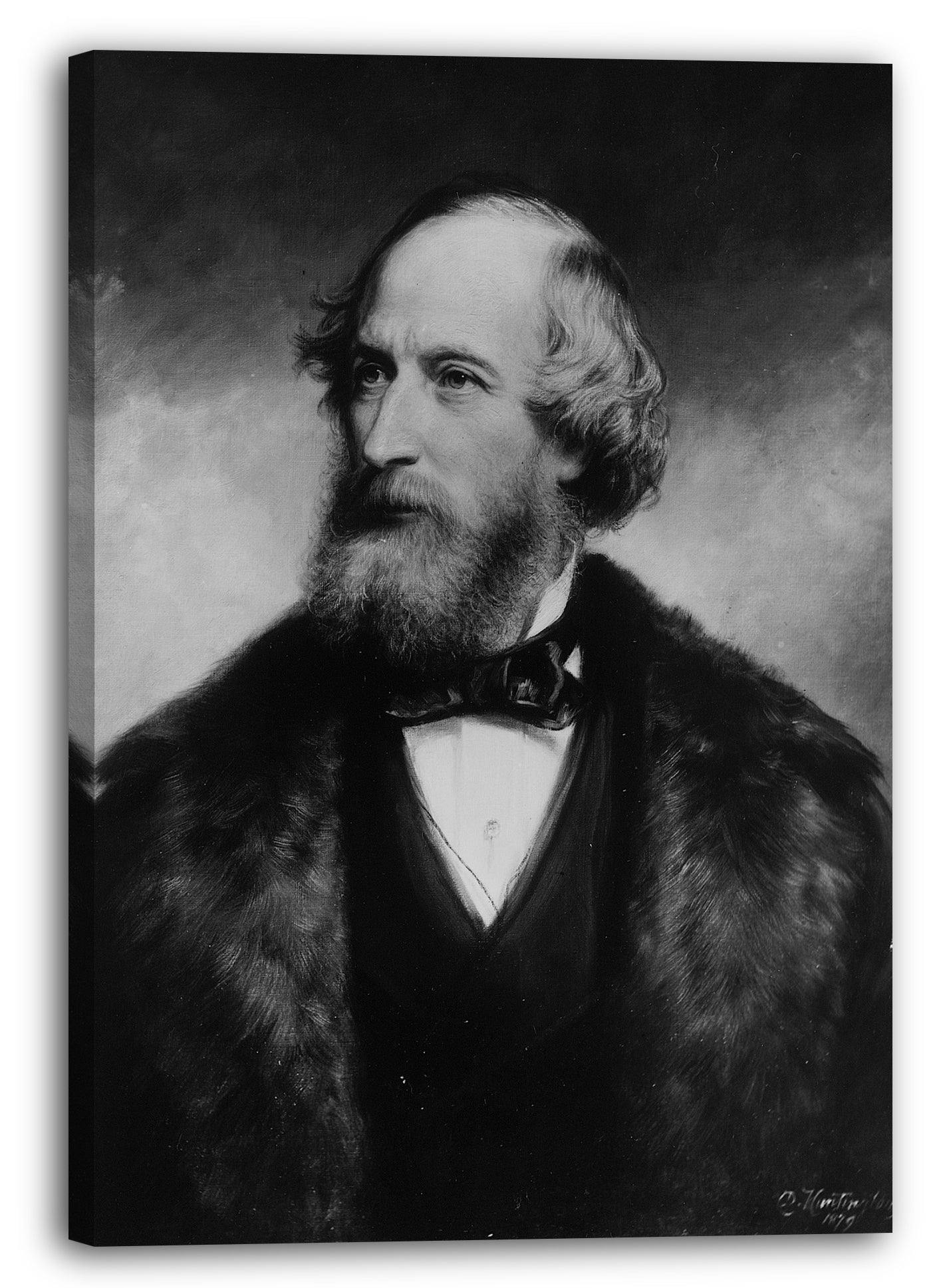 Leinwandbild Daniel Huntington - Cyrus W. Feld