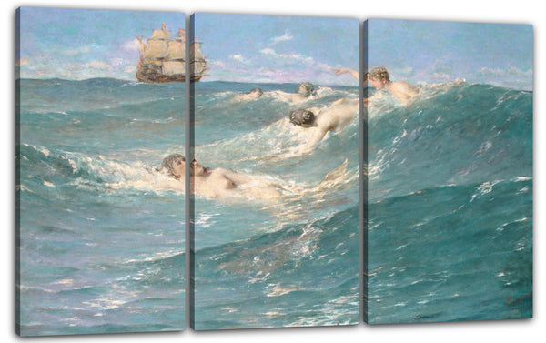 Leinwandbild George Willoughby Maynard - In sonderbare Meeren