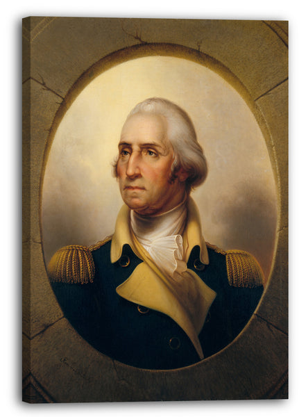 Leinwandbild Rembrandt Peale - George Washington