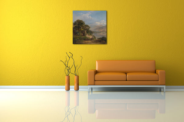 Leinwandbild Thomas Moran - Comer-See