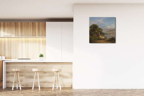 Leinwandbild Thomas Moran - Comer-See