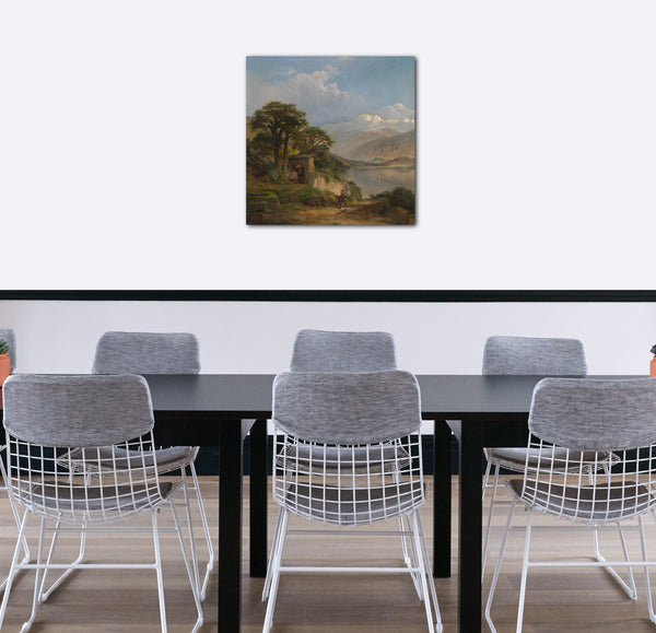 Leinwandbild Thomas Moran - Comer-See