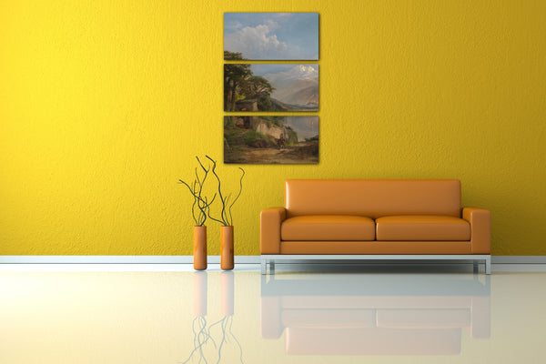 Leinwandbild Thomas Moran - Comer-See