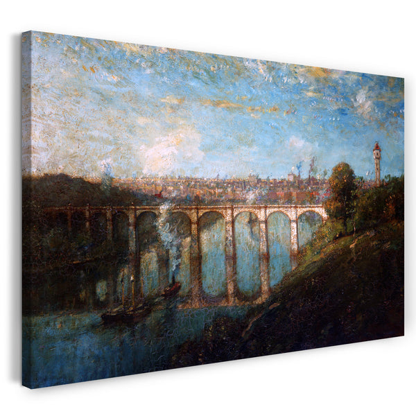 Leinwandbild Henry Ward Ranger - Hohe Brücke, New York