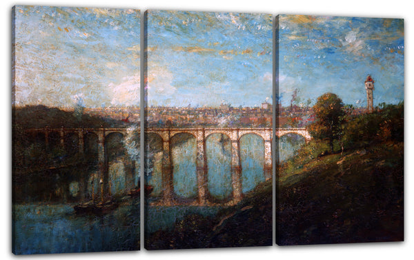 Leinwandbild Henry Ward Ranger - Hohe Brücke, New York