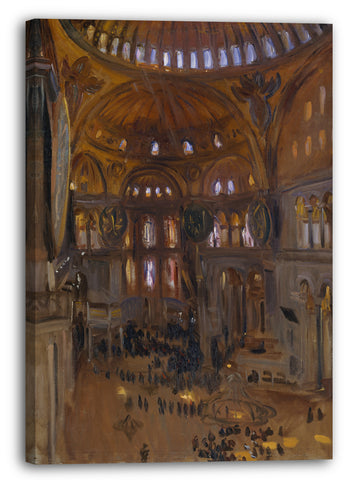 Leinwandbild John Singer Sargent - Santa Sofia