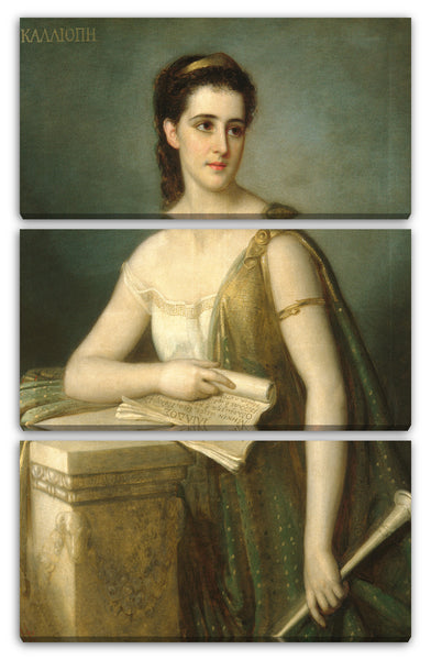 Leinwandbild Joseph Fagnani - Kalliope