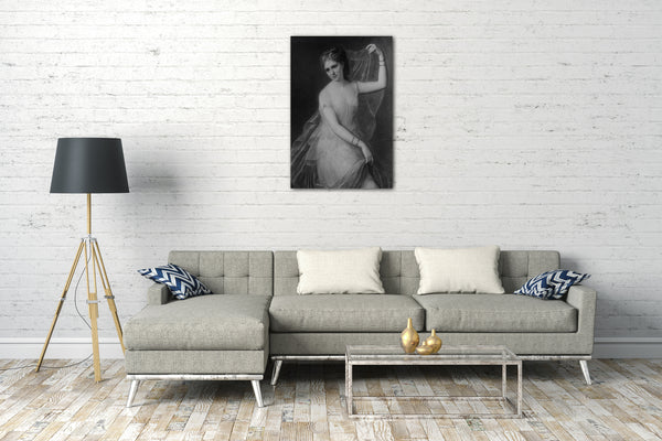 Leinwandbild Joseph Fagnani - Terpsichore