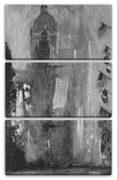 Leinwandbild Arthur Clifton Goodwin - Die Feier des Waffenstillstandes 1918