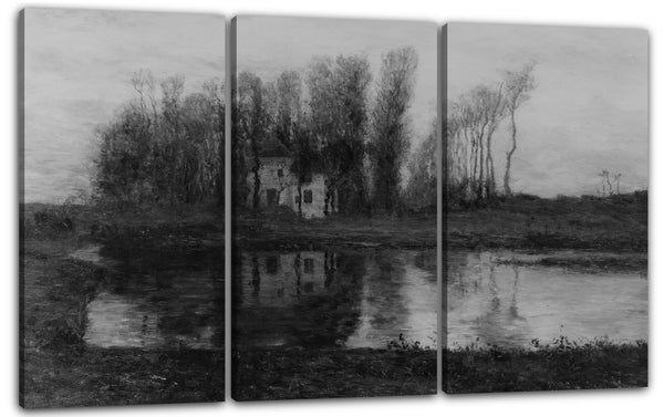 Leinwandbild Homer Dodge Martin - Altes Herrenhaus von Cricqueboeuf