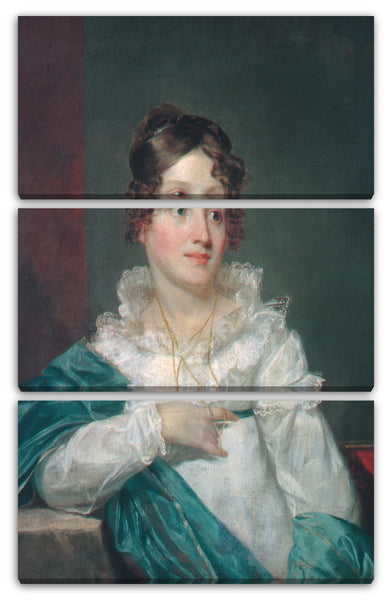 Leinwandbild Samuel F. B. Morse - Frau Daniel DeSaussure Bacot