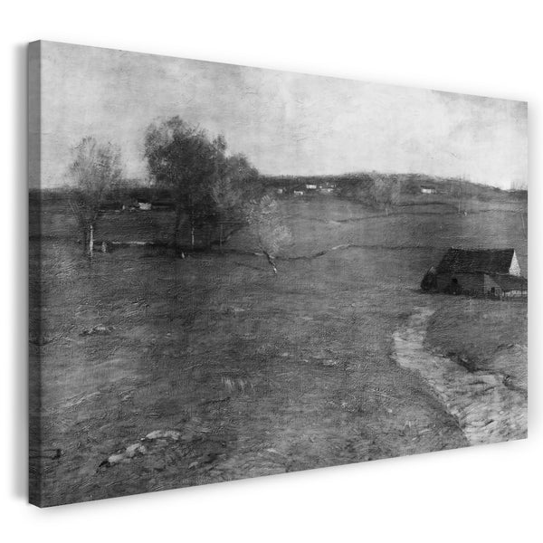 Leinwandbild John Francis Murphy - Die alte Scheune