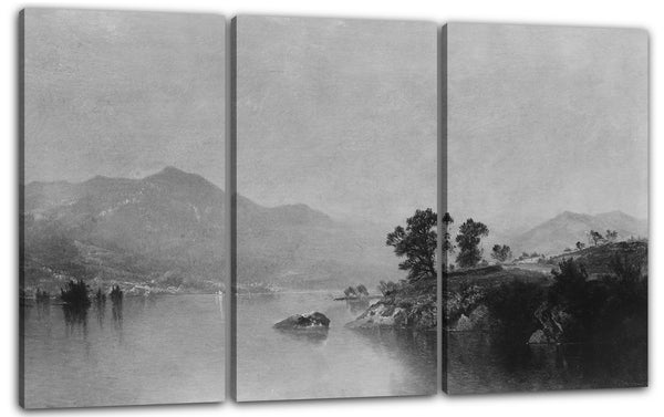 Leinwandbild John Frederick Kensett - Lake George, New York