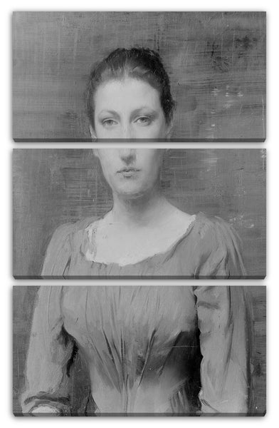 Leinwandbild Alfred Q. Collins - Frau Alfred Q. Collins