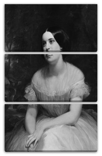 Leinwandbild Charles Loring Elliott - Frau James Clinton Griswold