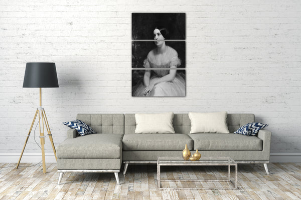 Leinwandbild Charles Loring Elliott - Frau James Clinton Griswold