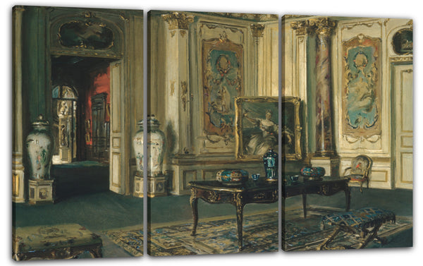 Leinwandbild Walter Gay - Le Grand Salon, Musée Jacquemart-André