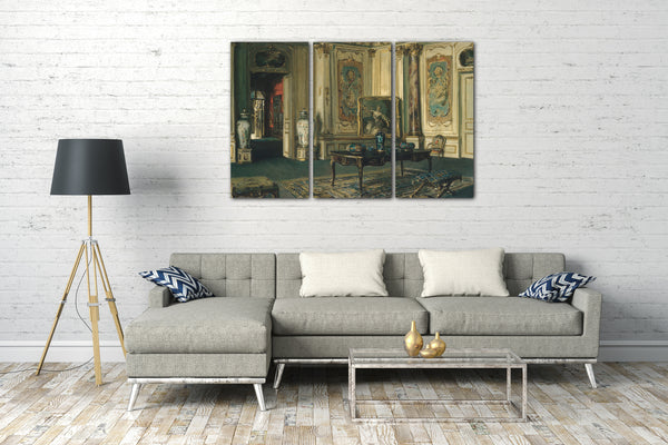 Leinwandbild Walter Gay - Le Grand Salon, Musée Jacquemart-André