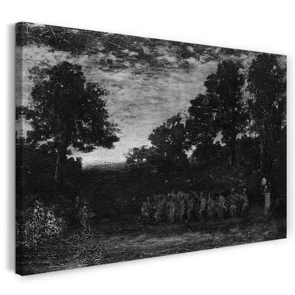 Leinwandbild Ralph Albert Blakelock - Der Pfeifentanz
