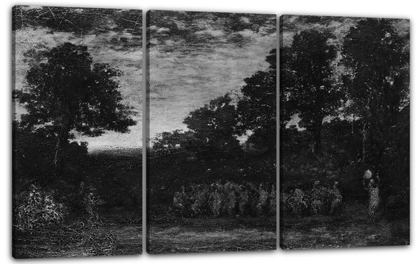 Leinwandbild Ralph Albert Blakelock - Der Pfeifentanz