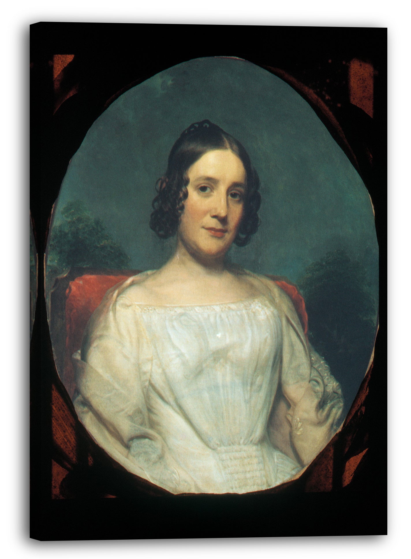 Leinwandbild Charles Wesley Jarvis - Frau Adrian Baucker Holmes