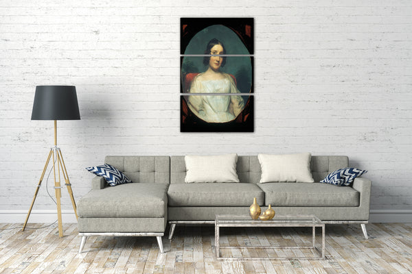 Leinwandbild Charles Wesley Jarvis - Frau Adrian Baucker Holmes