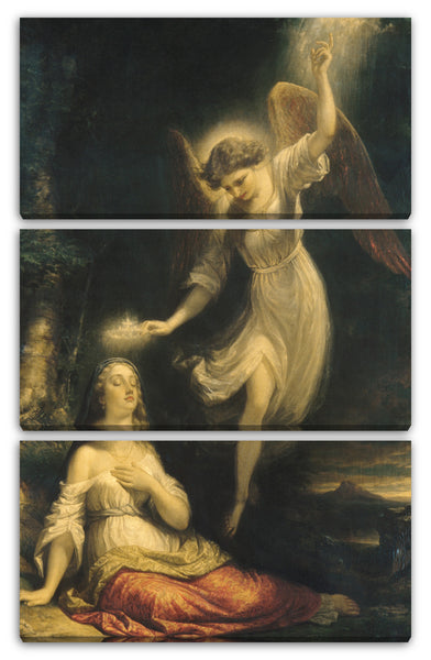Leinwandbild Daniel Huntington - Mercys Traum