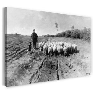 Leinwandbild Anton Mauve - Die Rückkehr zur Herde