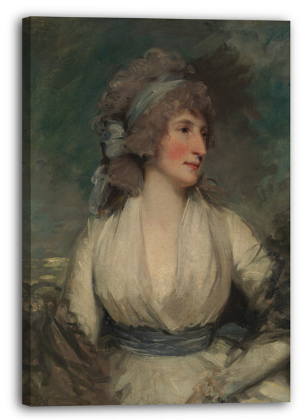 Leinwandbild John Hoppner - Porträt einer Frau