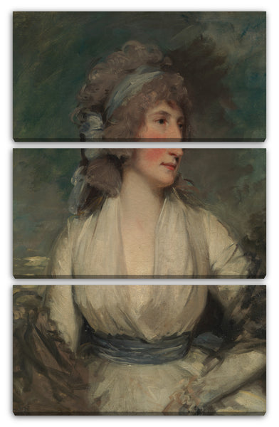 Leinwandbild John Hoppner - Porträt einer Frau