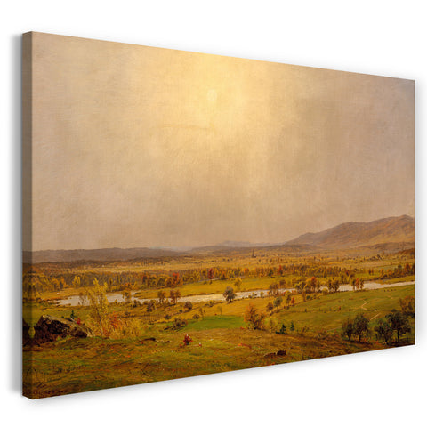 Leinwandbild Jasper Francis Cropsey - Pompton-Ebenen, New-Jersey