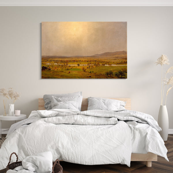 Leinwandbild Jasper Francis Cropsey - Pompton-Ebenen, New-Jersey