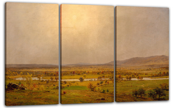 Leinwandbild Jasper Francis Cropsey - Pompton-Ebenen, New-Jersey