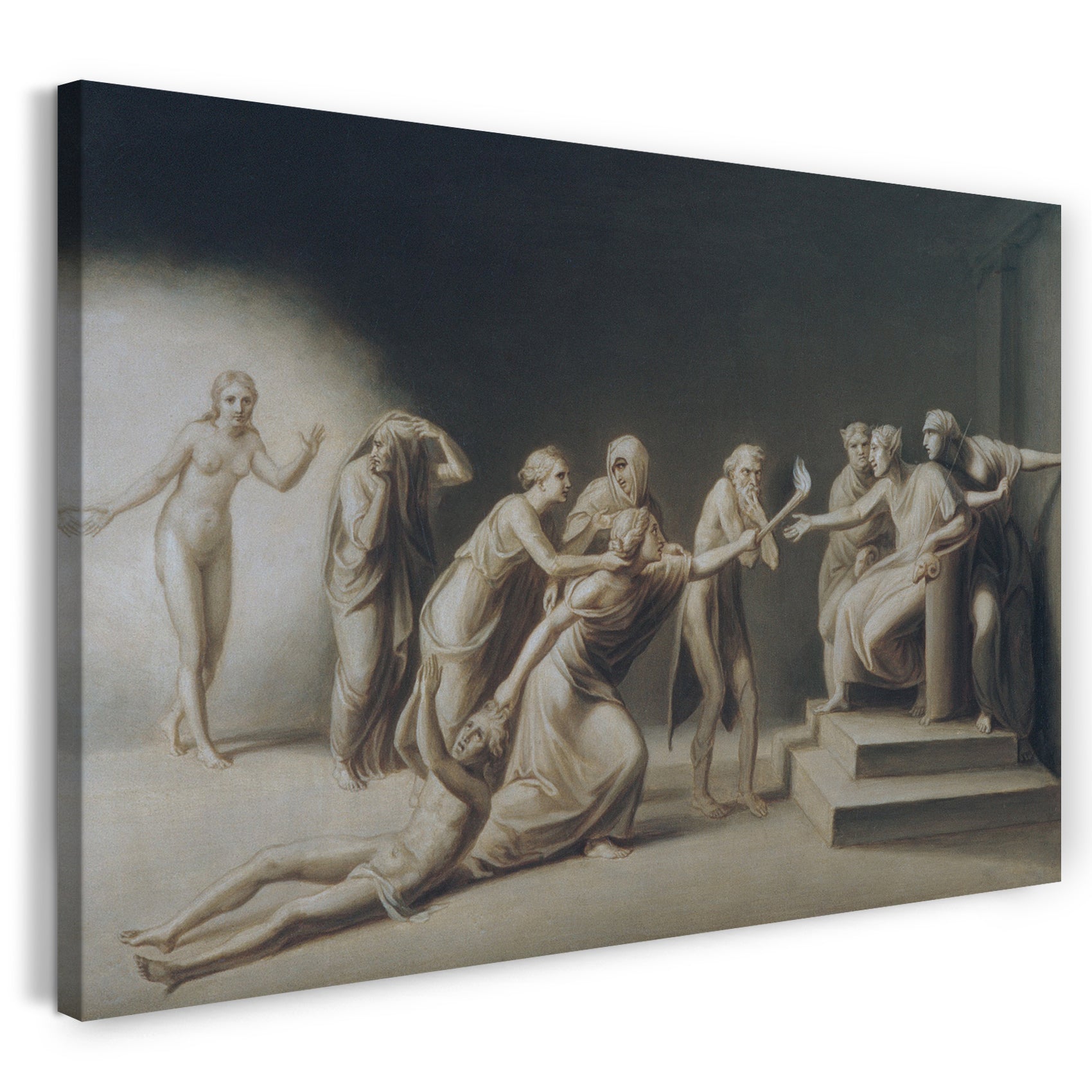 Leinwandbild John Vanderlyn - Die Verleumdung von Apelles