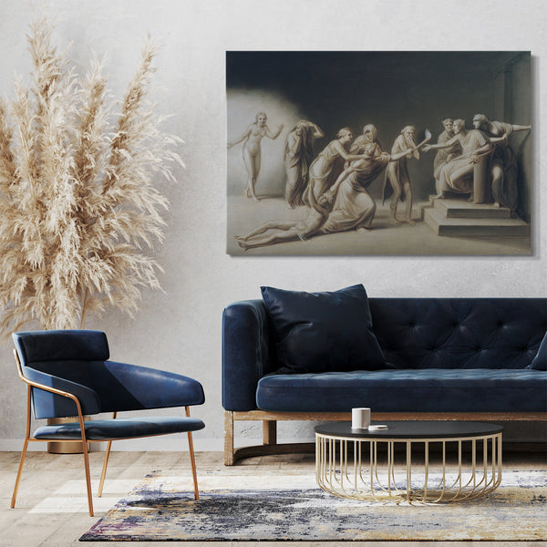 Leinwandbild John Vanderlyn - Die Verleumdung von Apelles