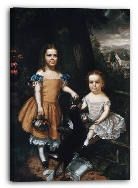 Leinwandbild Theodore E. Kiefer - Die Töchter von Daniel T. MacFarlan