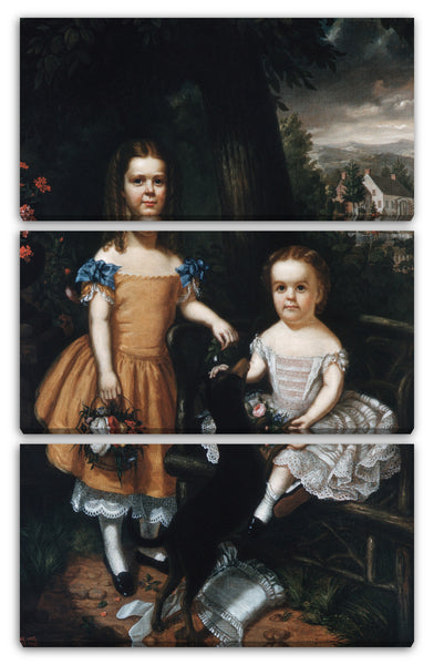 Leinwandbild Theodore E. Kiefer - Die Töchter von Daniel T. MacFarlan