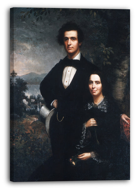 Leinwandbild Theodore E. Kiefer - Herr und Frau Daniel T. MacFarlan