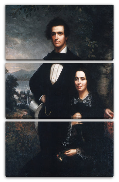 Leinwandbild Theodore E. Kiefer - Herr und Frau Daniel T. MacFarlan