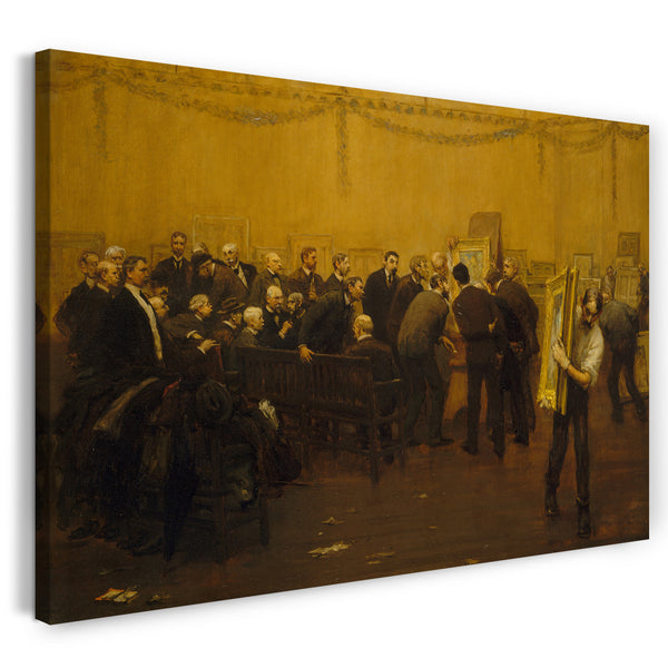 Leinwandbild F. Luis Mora - Die National Academy Jury von 1907