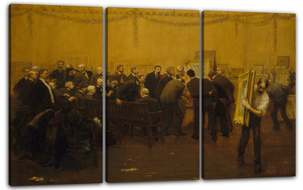 Leinwandbild F. Luis Mora - Die National Academy Jury von 1907
