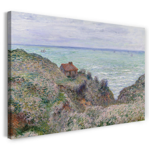 Leinwandbild Claude Monet - Kabine der Zollwache