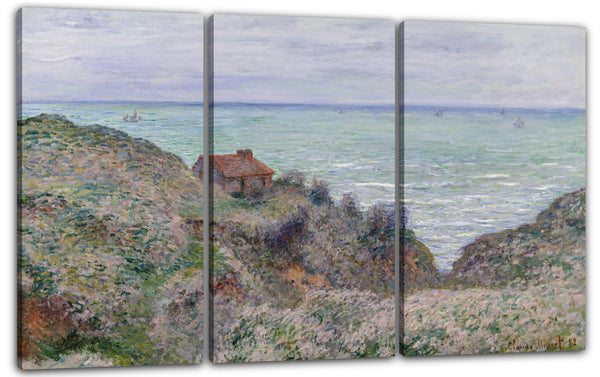 Leinwandbild Claude Monet - Kabine der Zollwache